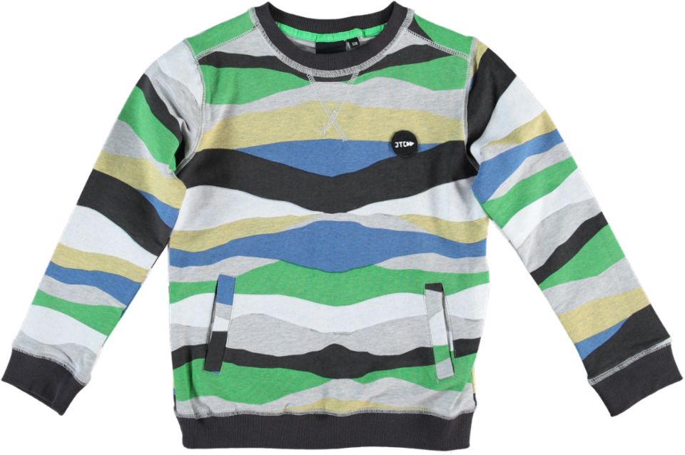 Jumping T C Sweater