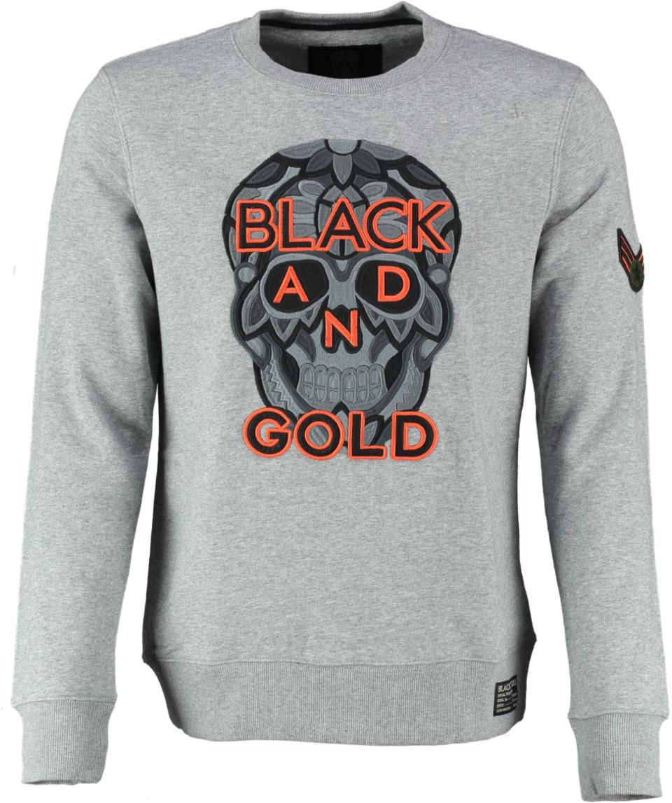 Herenkleding & Vesten Black And Gold Sweater SOLDADO - Bergmans Outlet Webshop | GRATIS VERZENDING!