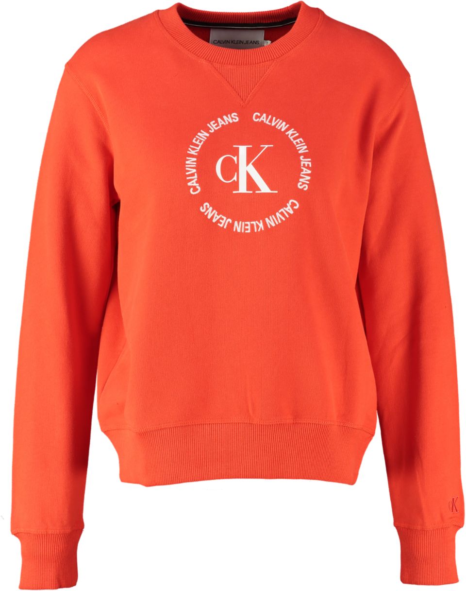 Calvin klein rode trui hotsell