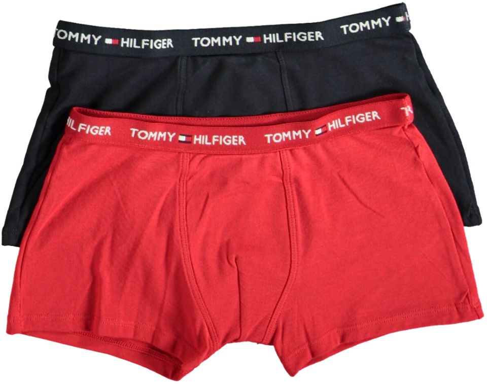 Jongens Accessoires Tommy Hilfiger Underwear 2P TRUNK Bergmans Fashion Outlet Webshop GRATIS VERZENDING
