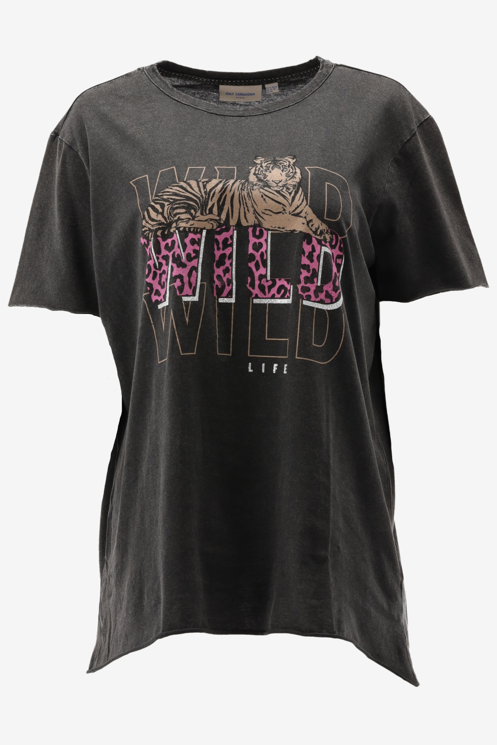 Dameskleding Tops T shirts Only Carmakoma T shirt MIKO WILDWILD