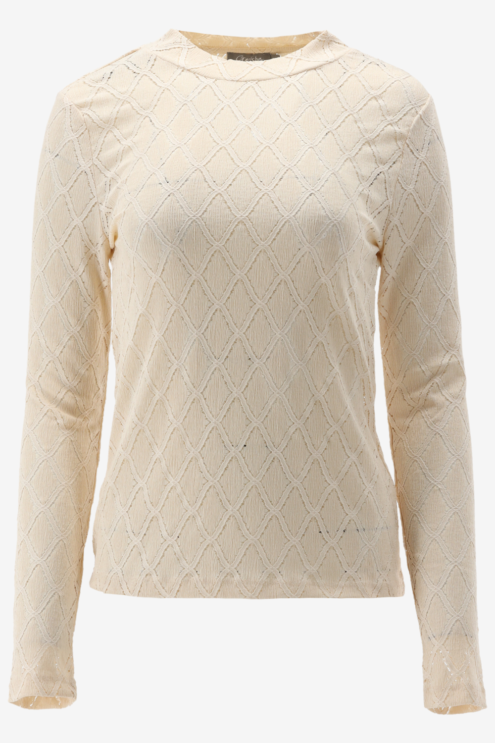 Geisha geruite blouse best sale