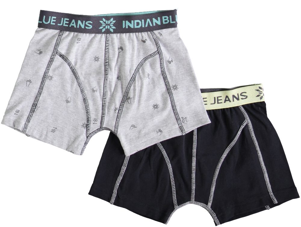 Indian Blue Underwear ALL OVER + SOLID BLACK