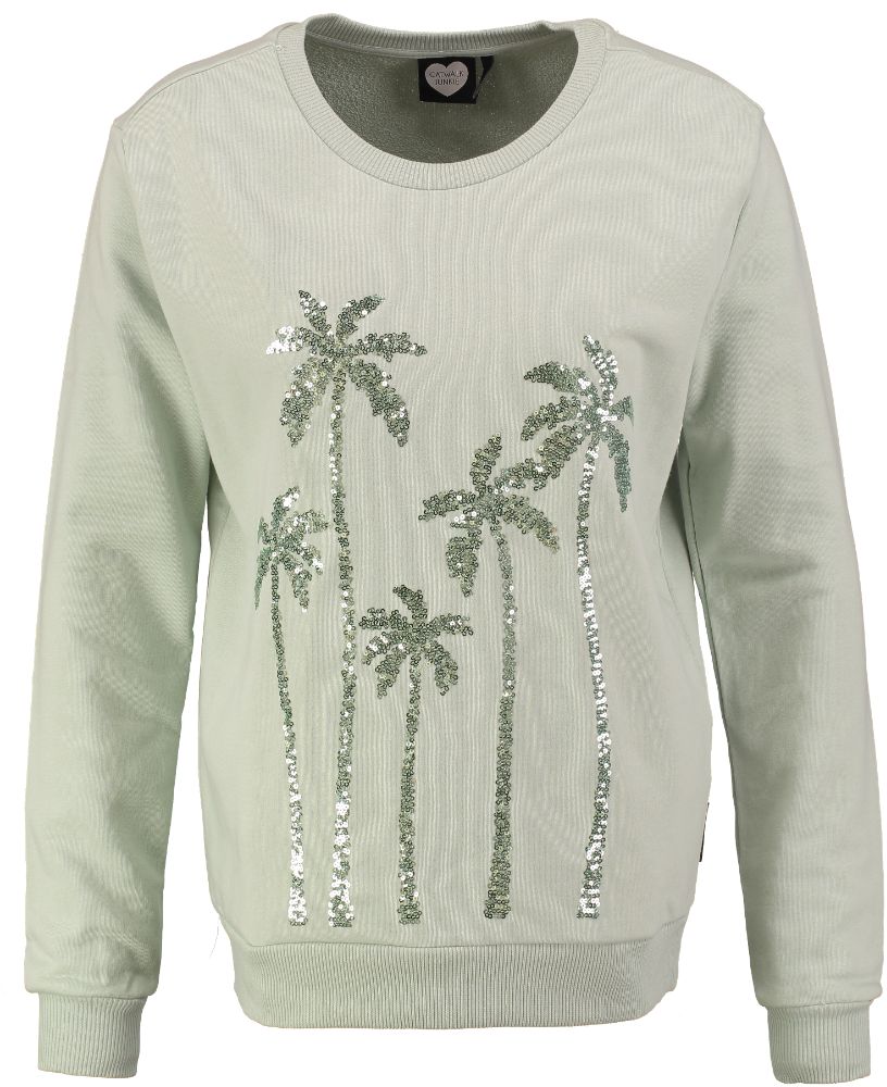Catwalk Junkie Sweater Sw Coconut Palm catwalk junkie kopen in de aanbieding
