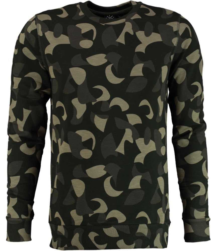 Kultivate Sweater Sw New Camo kultivate kopen in de aanbieding Kultivate Sweater Sw New Camo kultivate kopen in de aanbieding