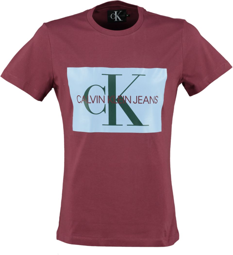 Calvin Klein T Shirt Monogram calvin klein kopen in de aanbieding