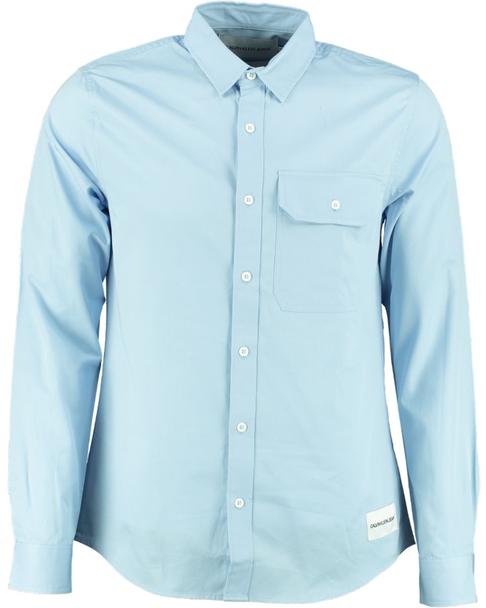 Calvin Klein Casual Shirt Institutional calvin klein kopen in de aanbieding