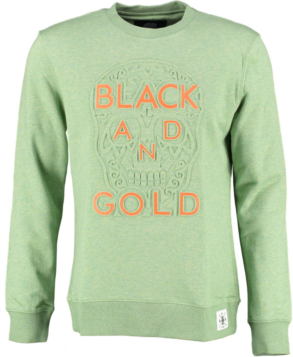 Black And Gold Sweater EMBOSSAS