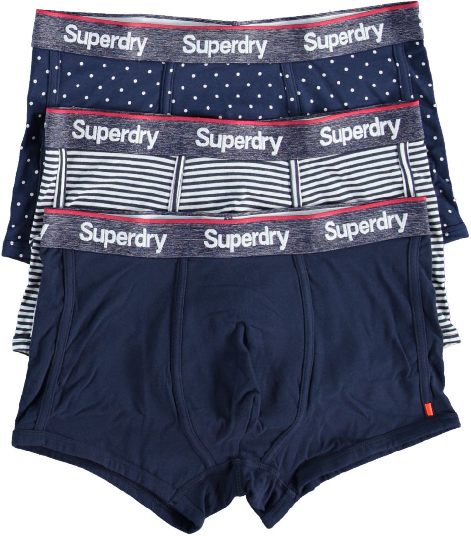 Superdry Underwear O L SPORT TRUNK 3P