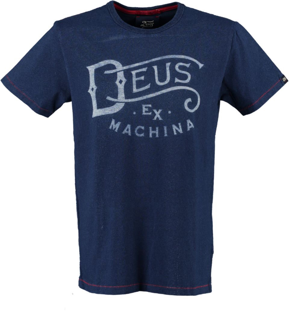 Deus T-shirt CURLS INDIGO