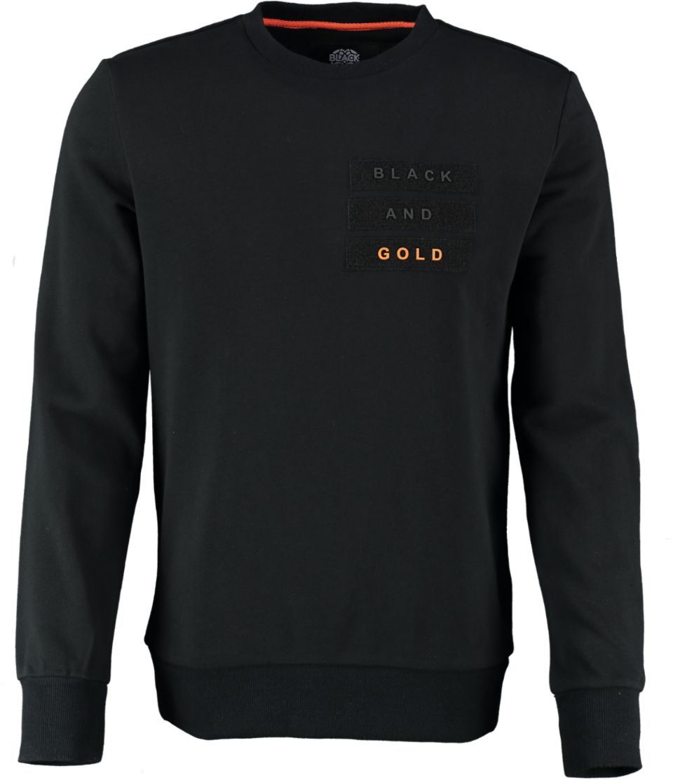 Black And Gold Sweater VELCRO