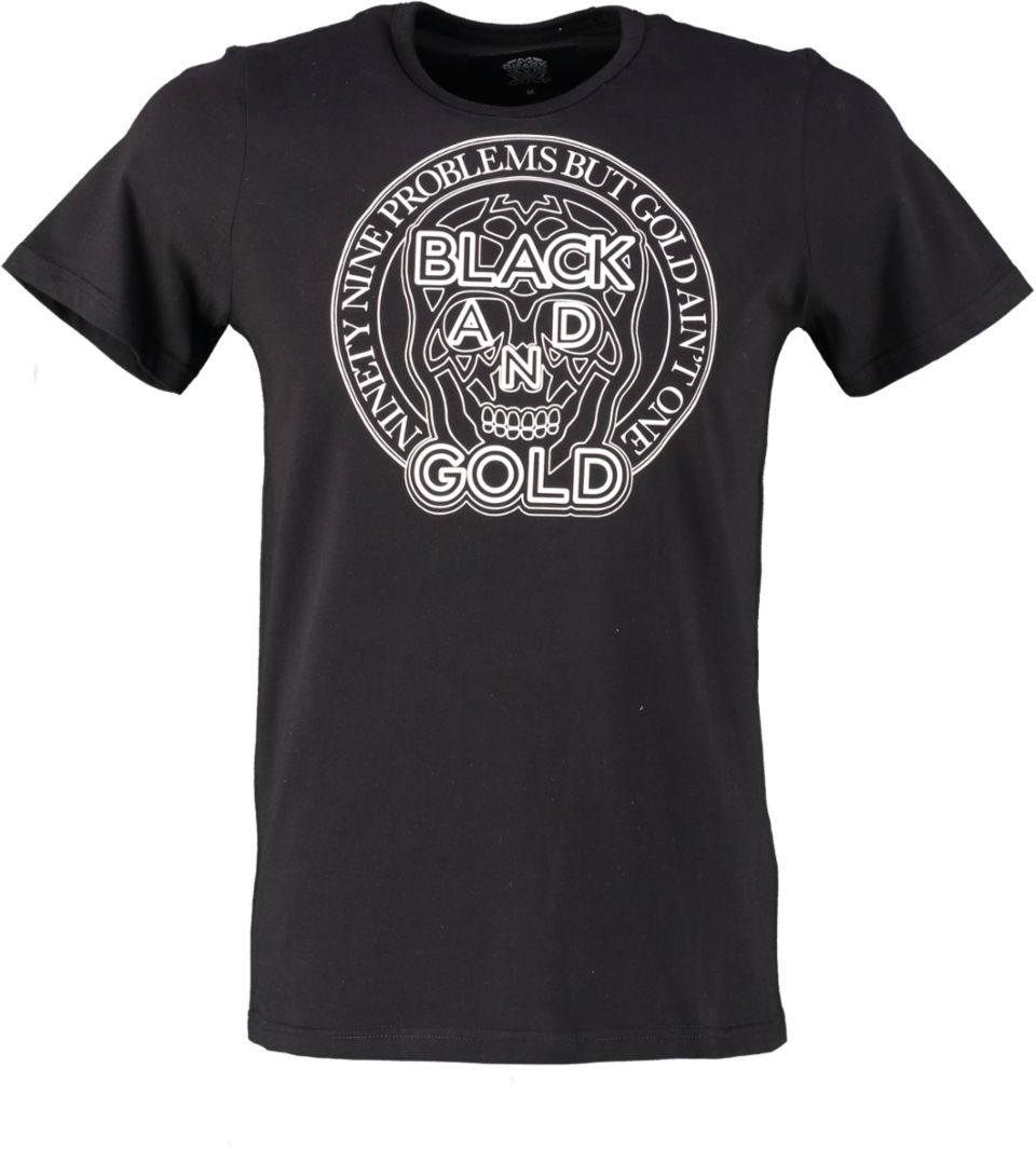 Black And Gold T-shirt ROTONDOS