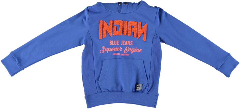 Indian Blue Hoodie HOODED