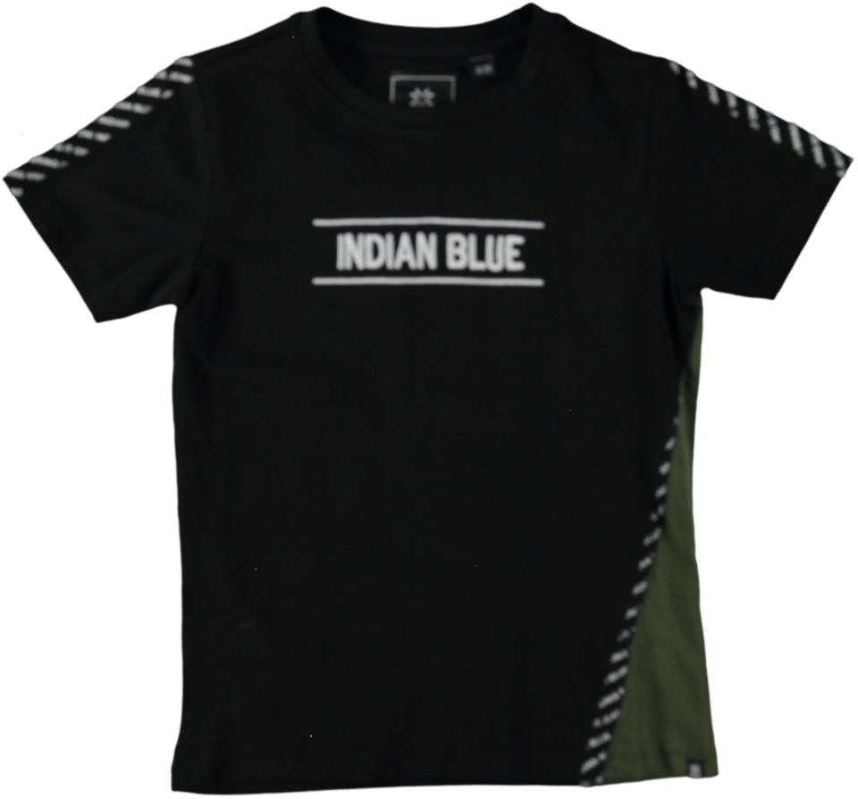 Indian Blue T-shirt FANCY PRINT