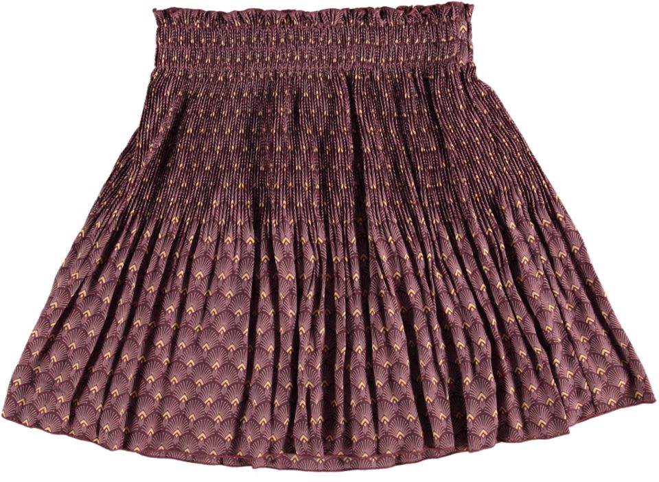 Yaya Rok Pleated mini skirt