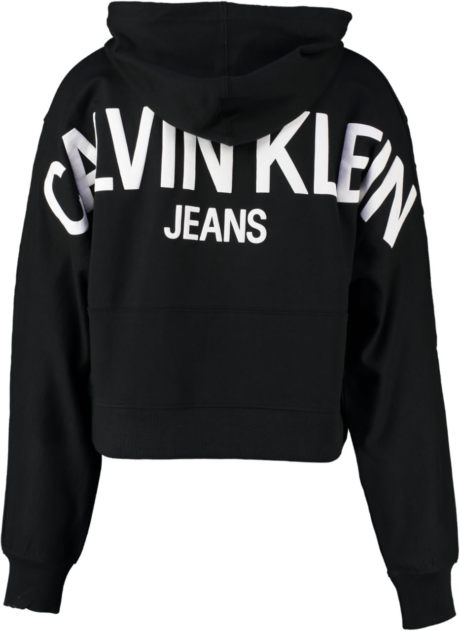Calvin Klein Hoodie PUFF PRINT CROPPED