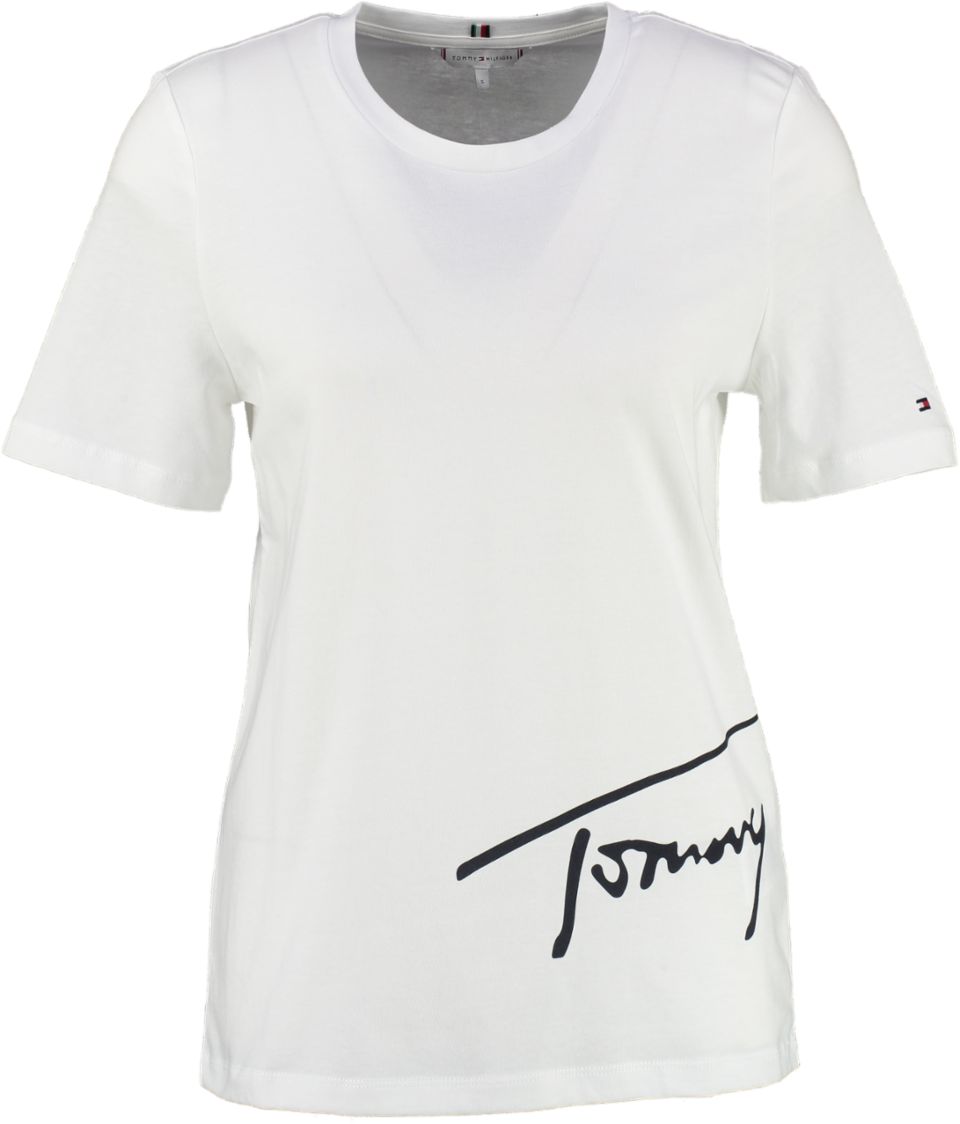 Tommy Hilfiger T-shirt REGULAR C-NK SCRIPT