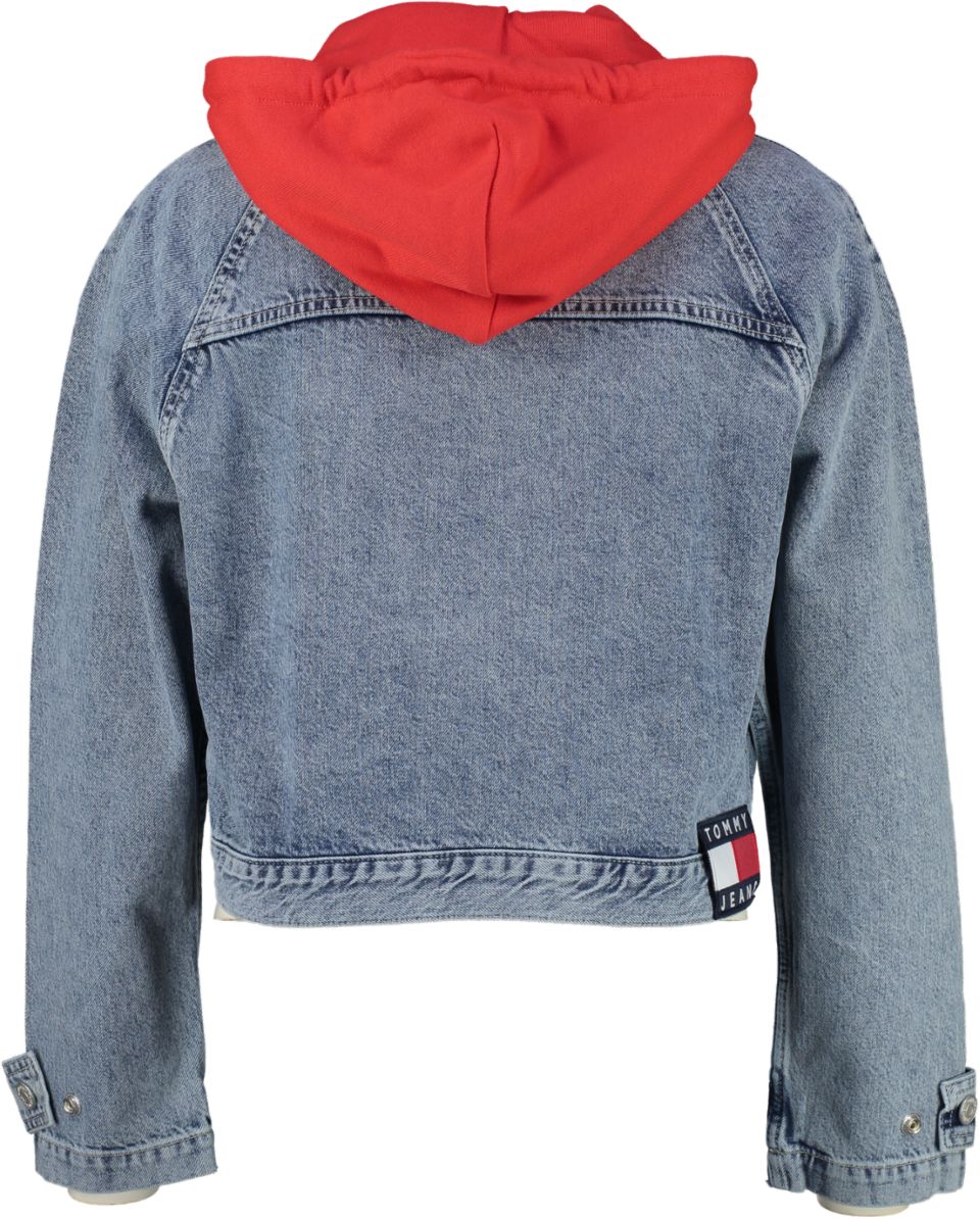 Tommy Hilfiger Spijkerjas HOODIE CROPPED  JCK