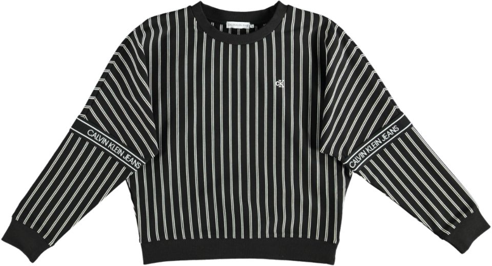 Calvin Klein Sweater STRIPE LOGO TAPE SW