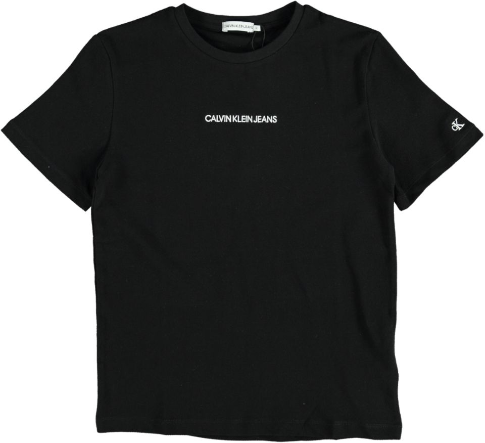 Calvin Klein T-shirt LOGO EMBROIDERY PIQ