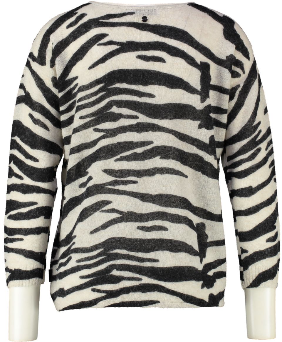 Calvin Klein Trui ALPACA BLEND ZEBRA