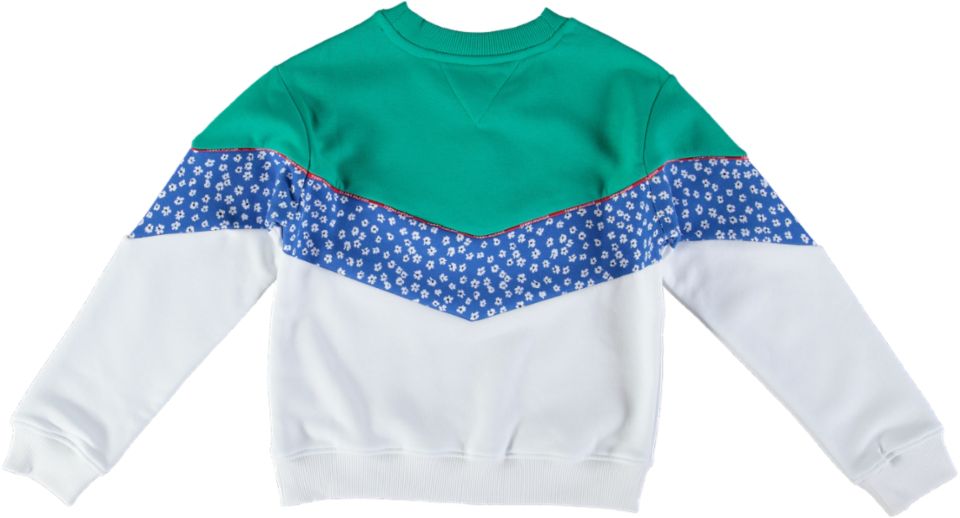 Tommy Hilfiger Sweater FLORAL BLOCKING CRE