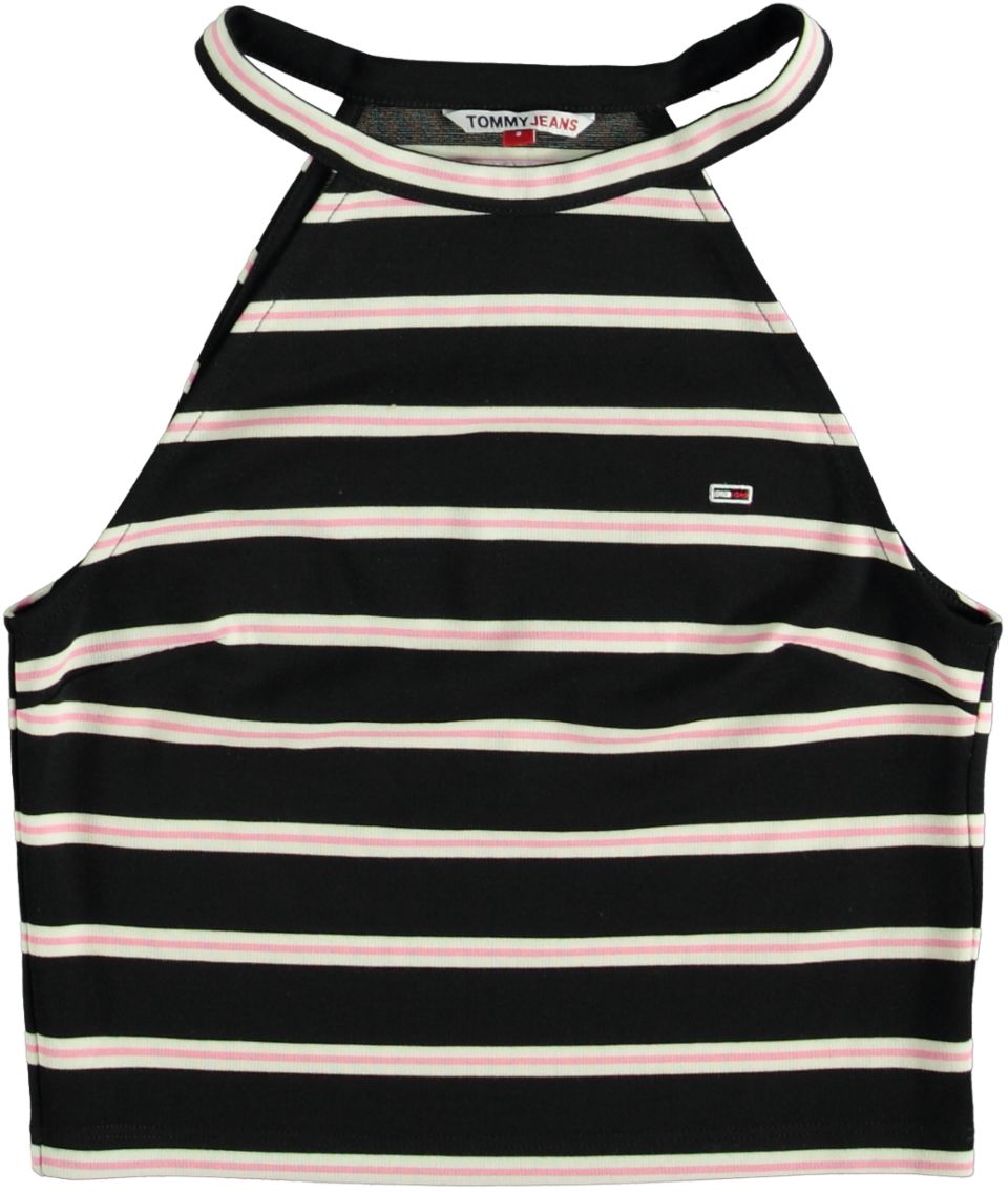 Tommy Hilfiger Top TJW CROP STRIPED