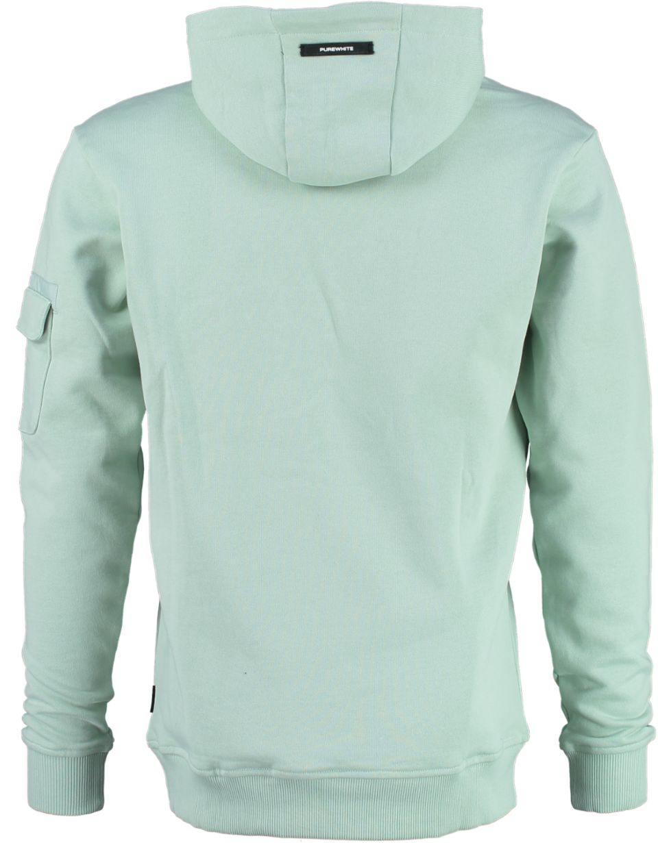 Purewhite Hoodie  kangaroo pocket 
