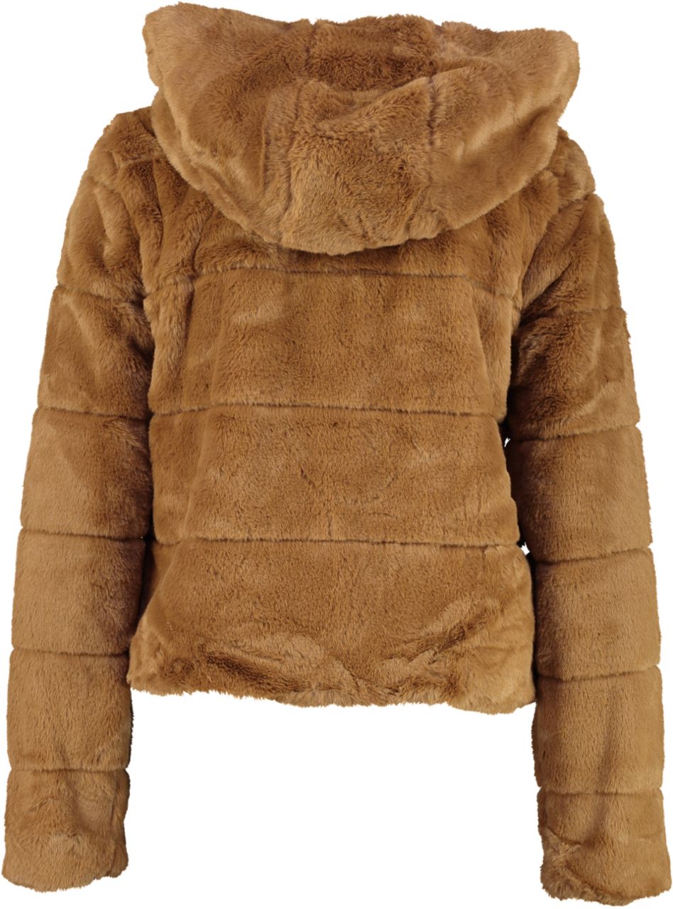Only chris fur hooded jacket discount