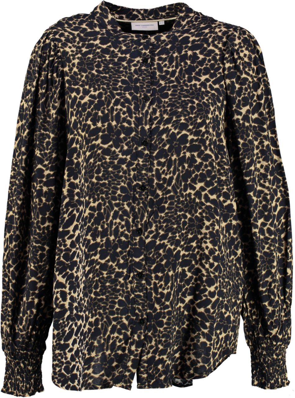 Only Carmakoma Blouse LEOPARD BLOOM 