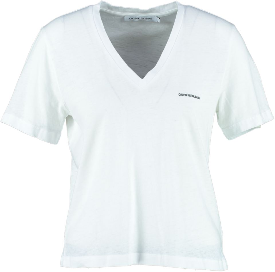 Calvin Klein T-shirt BURN OUT V-NECK