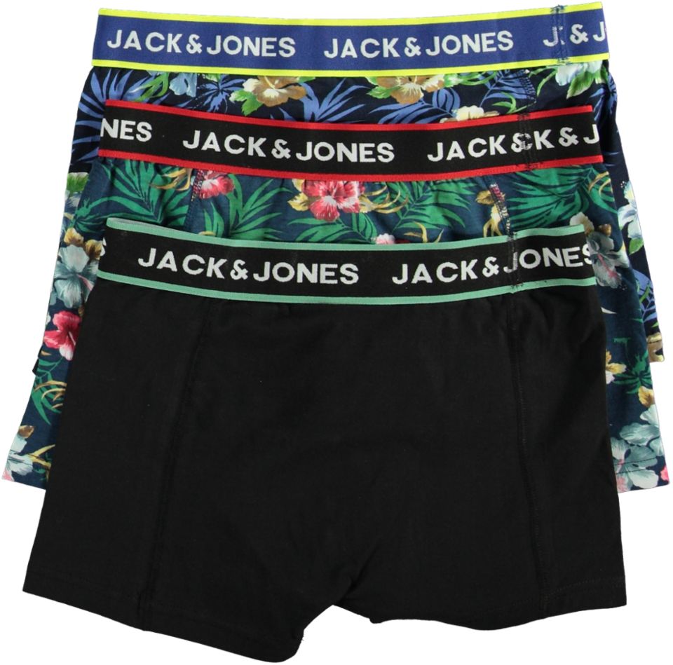 Jack&Jones Underwear FLOWER TRUNKS 3 PACK