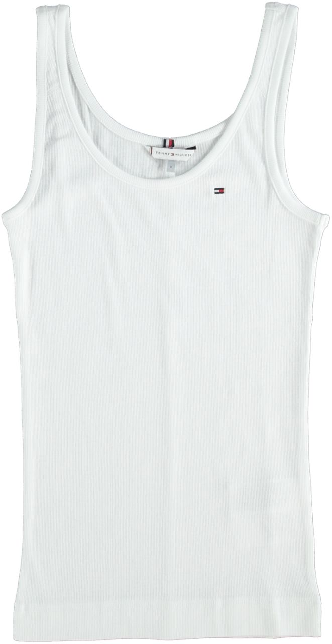Tommy Hilfiger Top SKINNY RIB TANK TOP