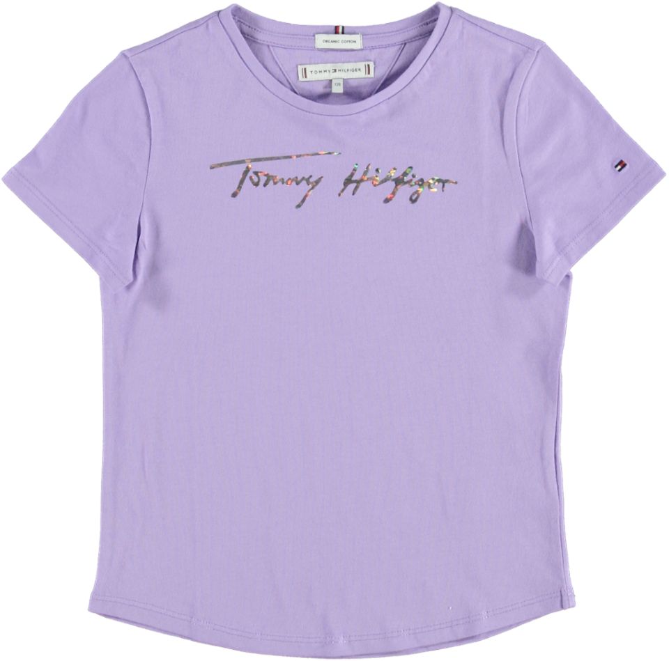 Tommy Hilfiger T-shirt SCRIPT PRINT TEE S/S