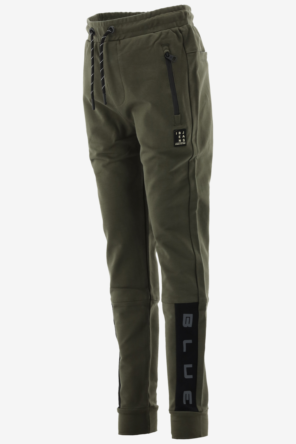 Indian Blue Sweatpants JOG PANT BASIC ZIP