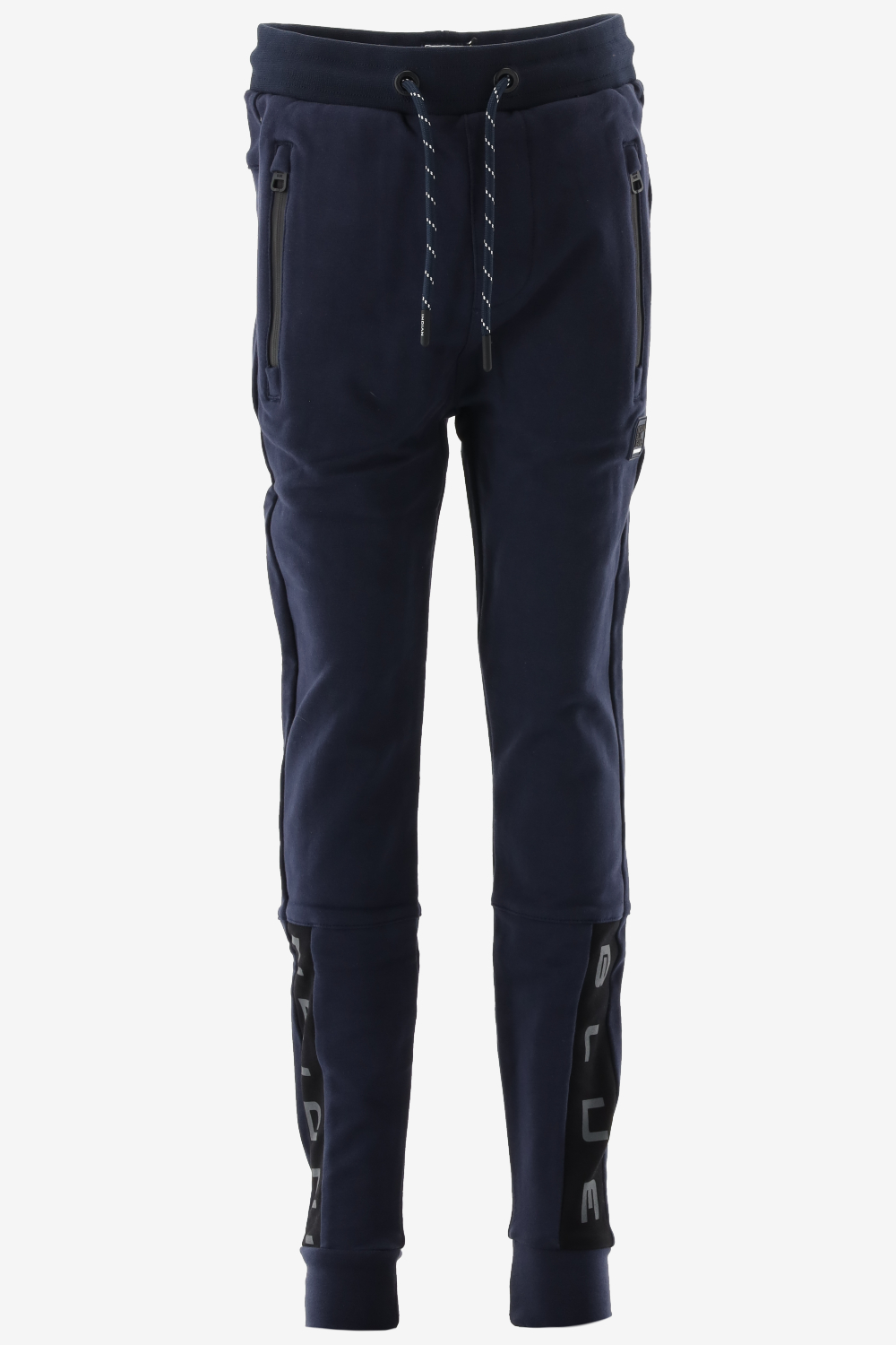 Indian Blue Sweatpants JOG PANT BASIC ZIP