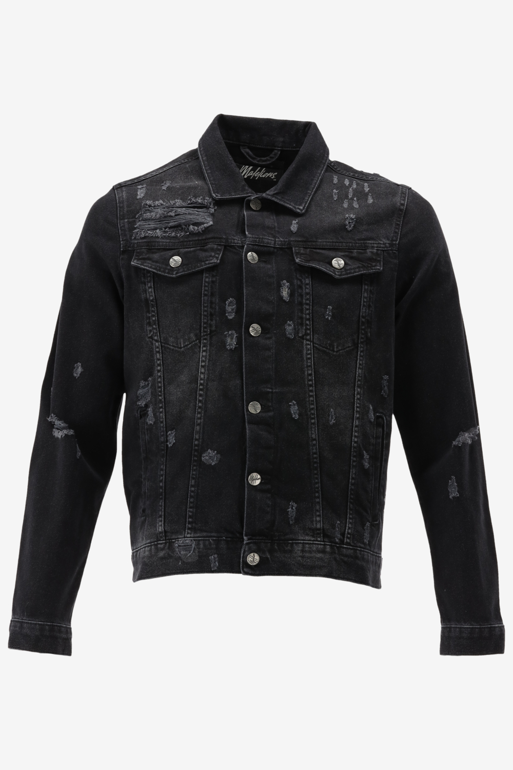 Malelions Spijkerjas DAMAGED DENIM JACKET
