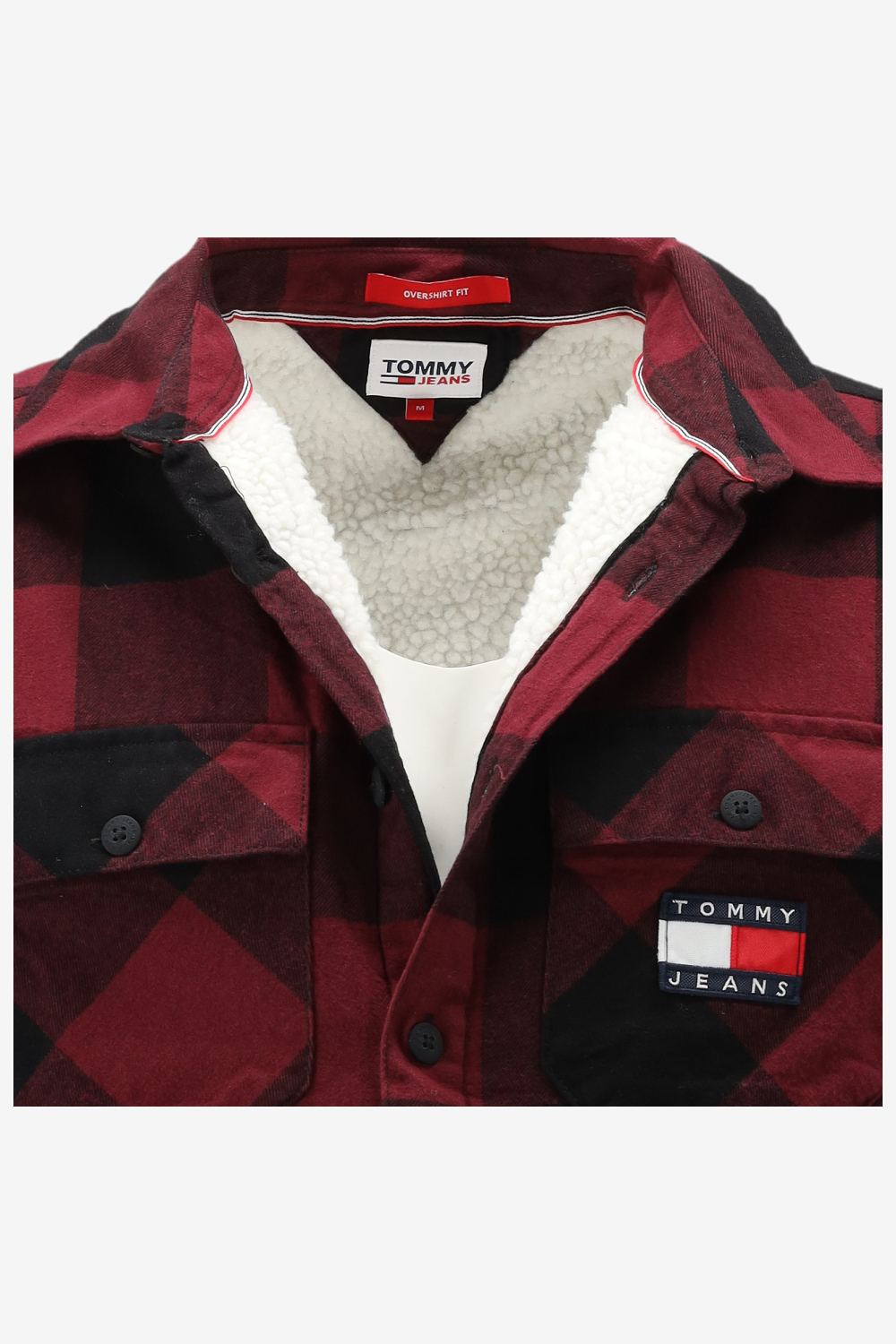 Tommy hilfiger jas rood online