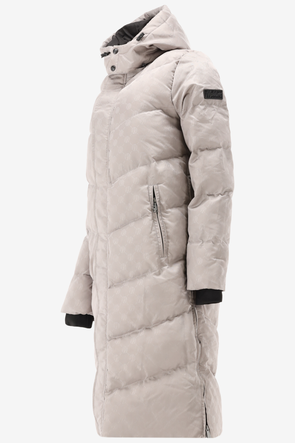 Malelions Jas Women Monogram Long Puffer Jac