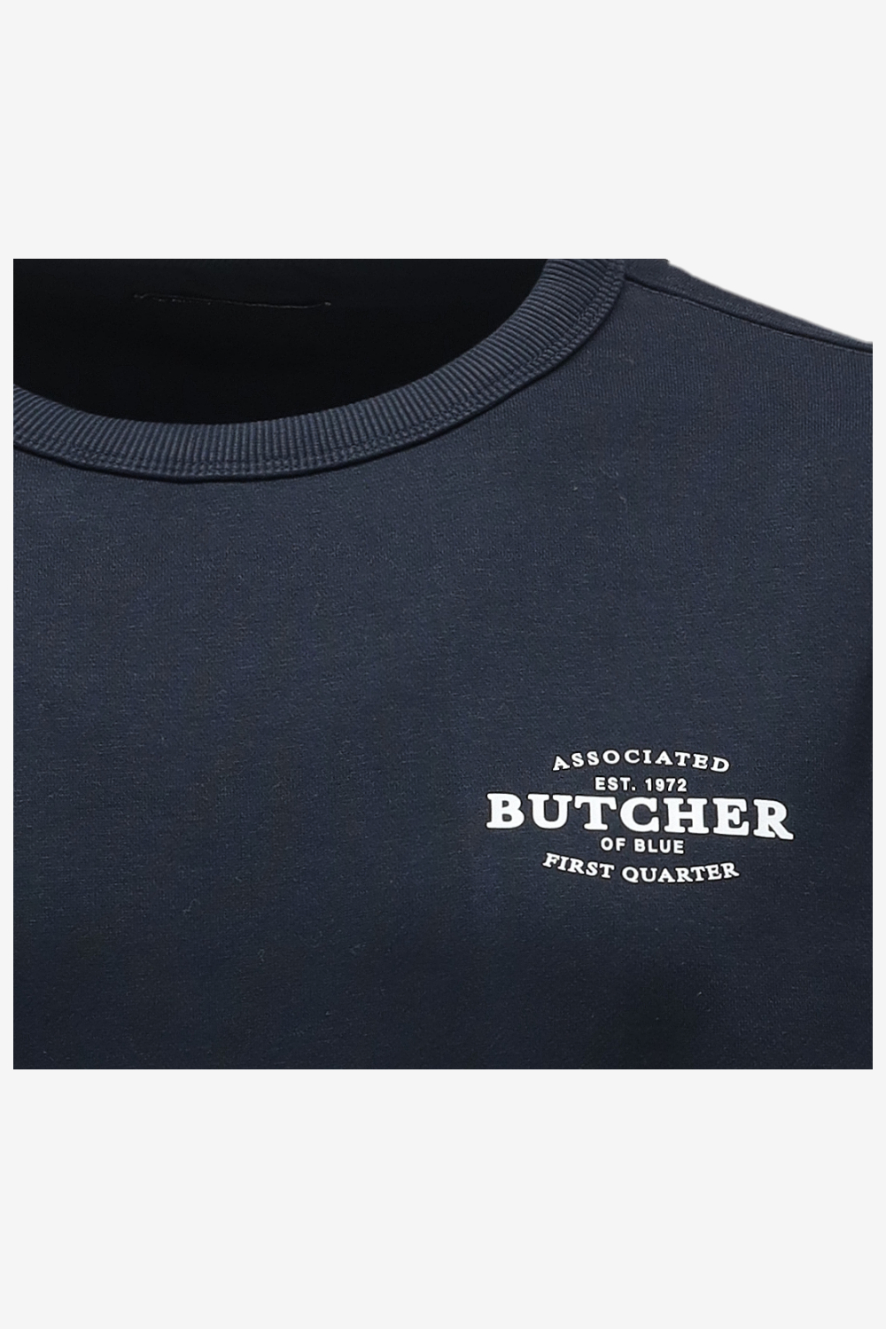 Butcher of Blue Sweater Army Amstel Crew