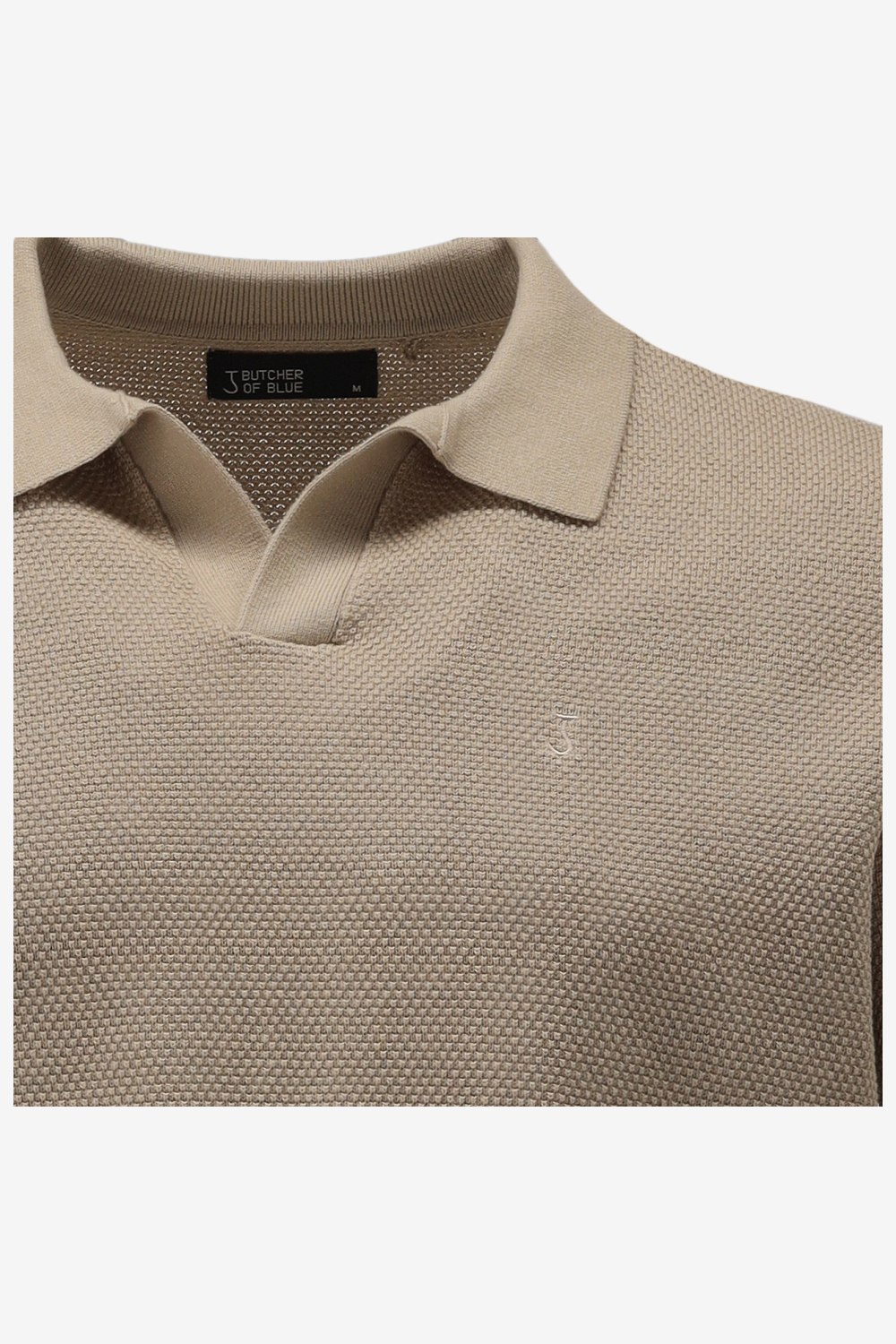 Butcher of Blue Poloshirt Lt Structure Polo