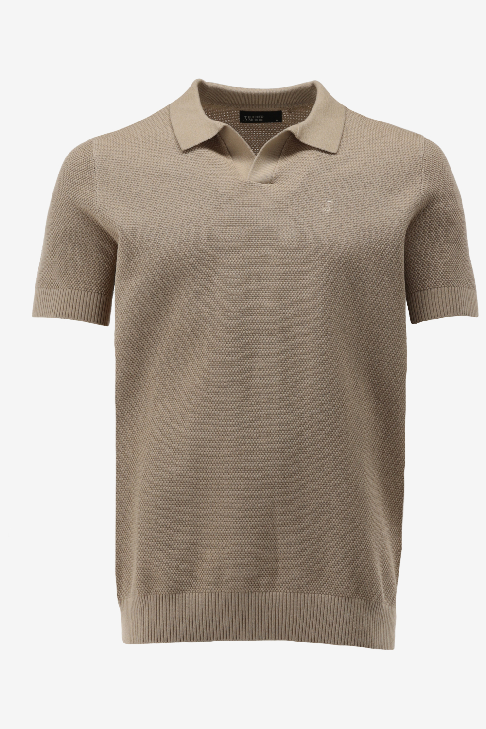 Butcher of Blue Poloshirt Lt Structure Polo
