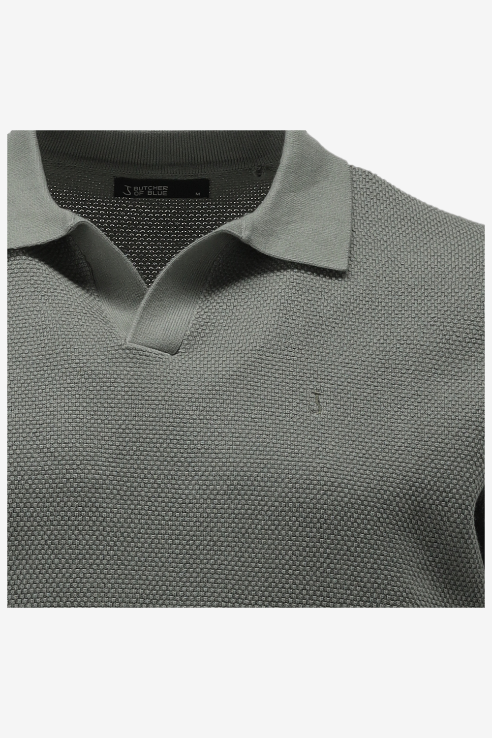 Butcher of Blue Poloshirt Lt Structure Polo