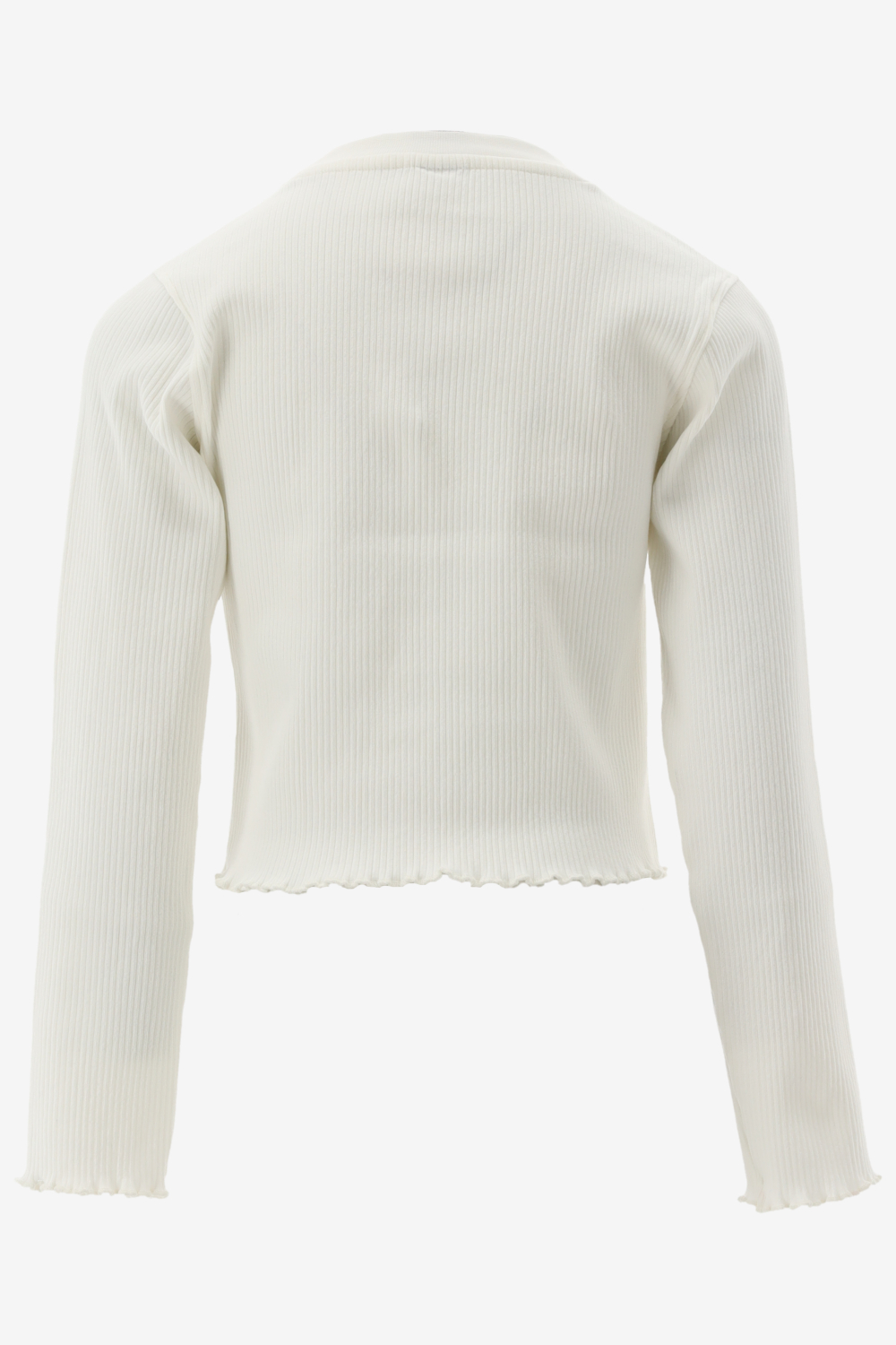 Indian Blue Longsleeve T-Shirt Longsleeve Cropped Rib