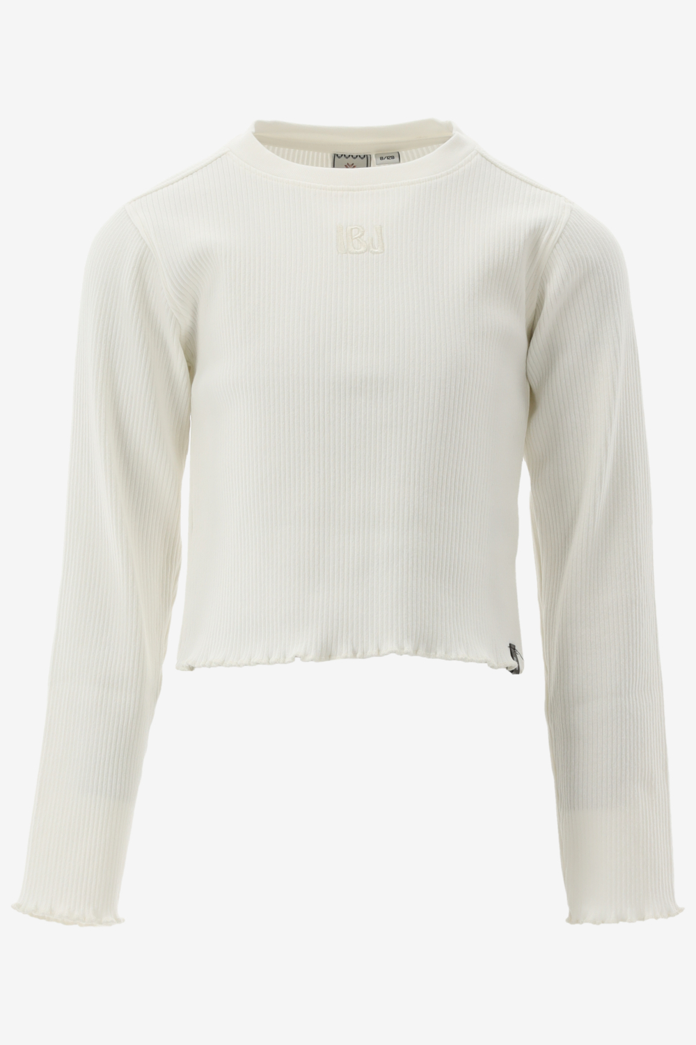 Indian Blue Longsleeve T-Shirt Longsleeve Cropped Rib