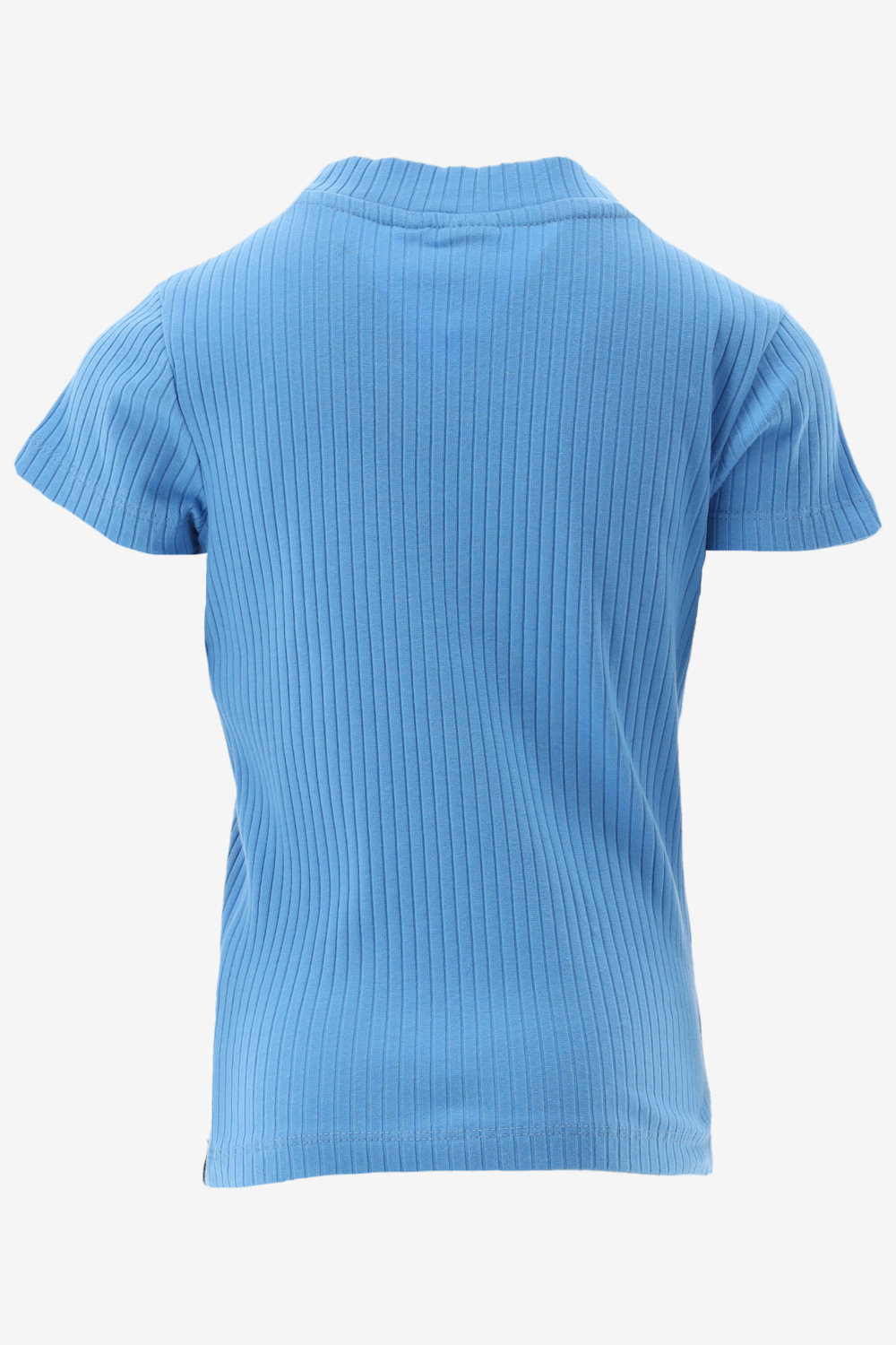 Indian Blue T-shirt T-Shirt Chest Opening