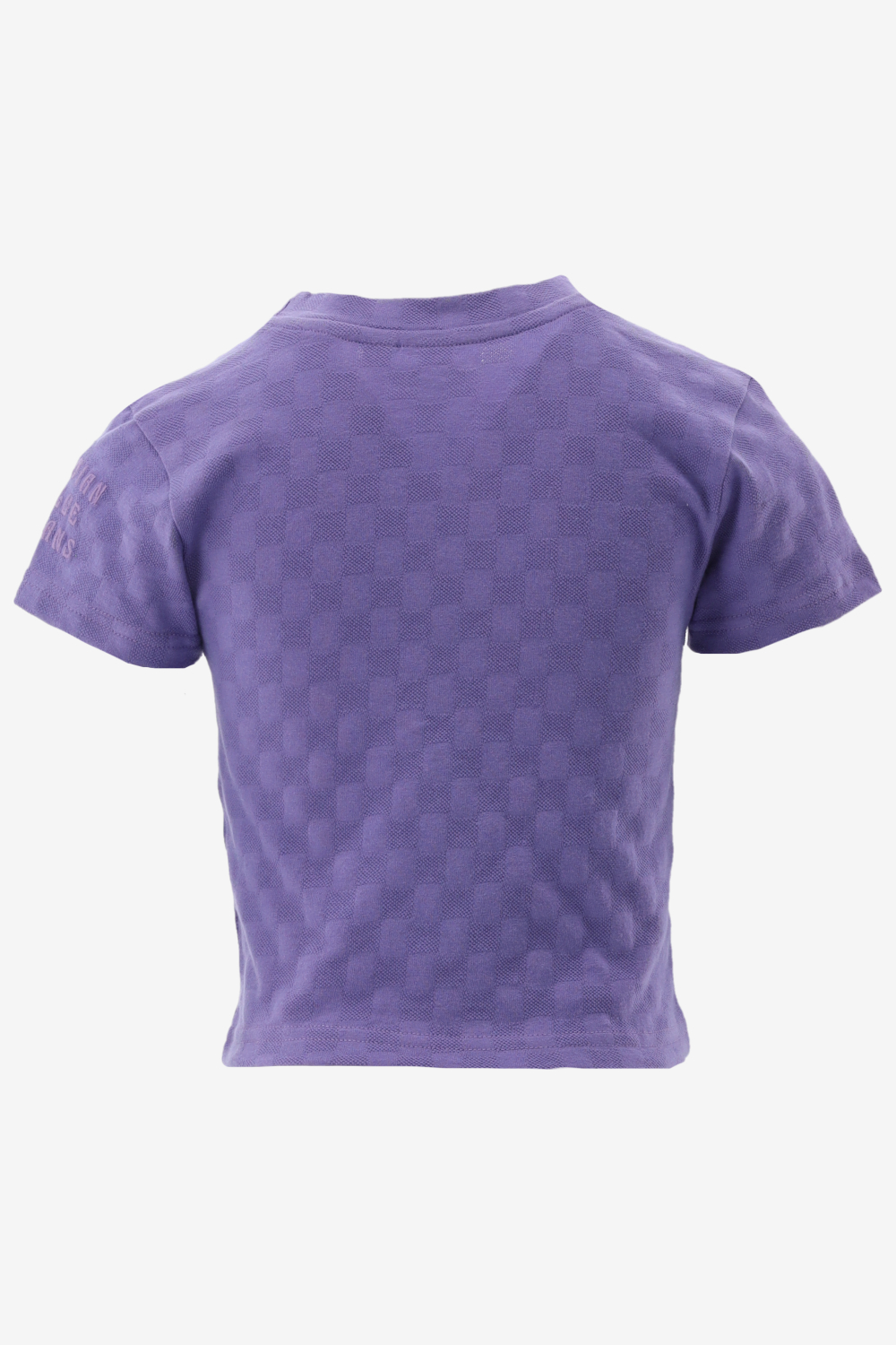 Indian Blue T-shirt T-Shirt Block Check