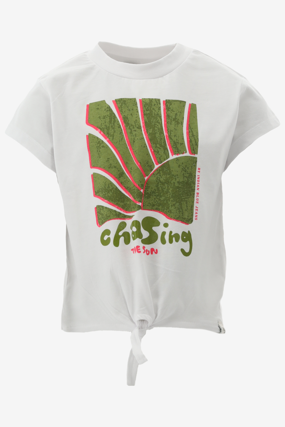 Indian Blue T-shirt T-Shirt Chasing The Sun Knot