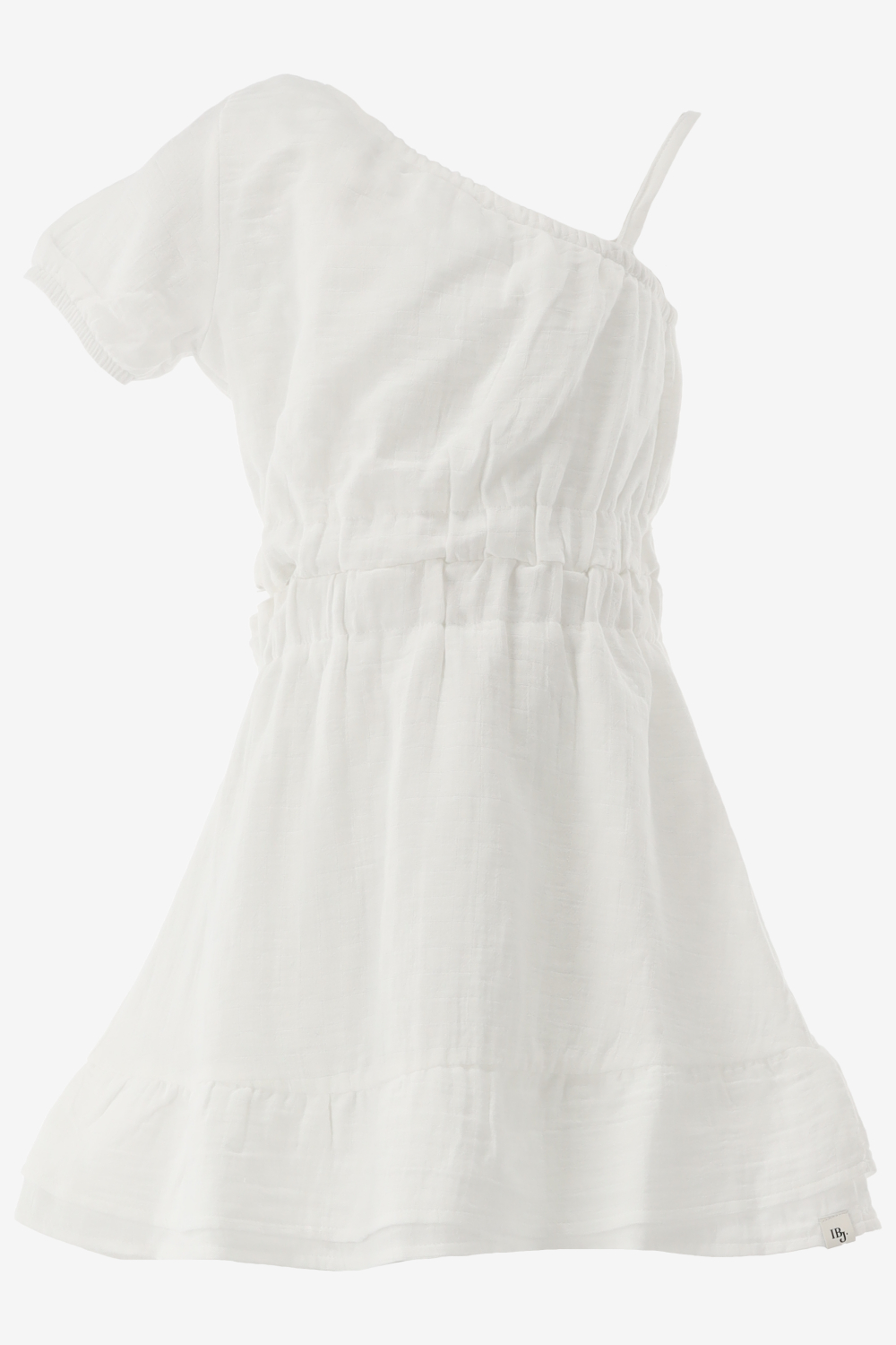 Indian Blue Jurk Off shoulder dress