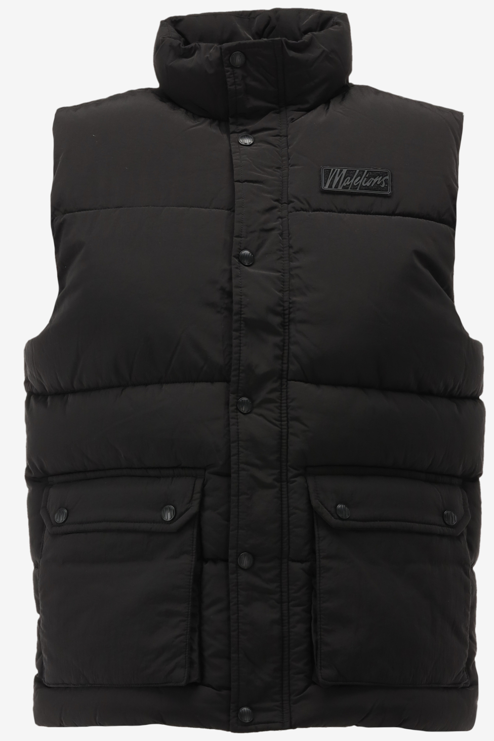 Malelions Bodywarmer Malelions Men Crinkle Padded V